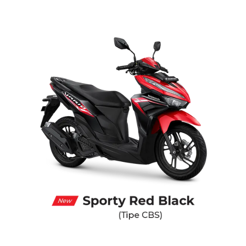 VARIO 125 Sporty Red Black