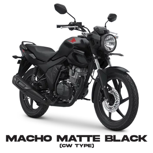 CB VERZA Macho Matte Black (Cast Wheel)