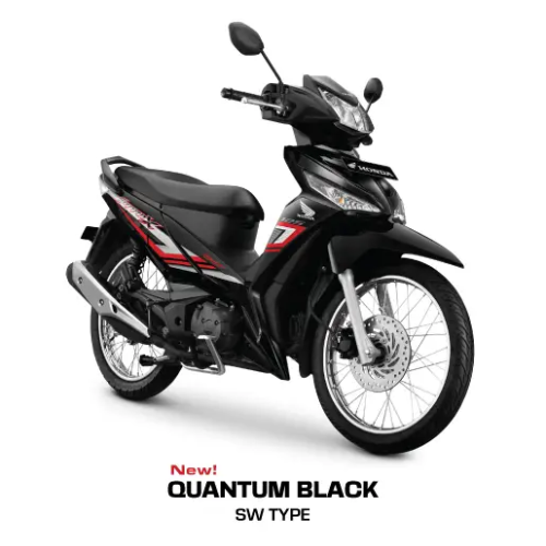 SUPRA X 125 Quantum Black (Spoke Wheel)
