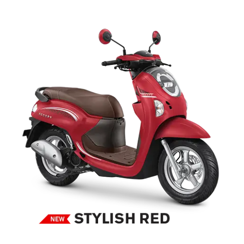 SCOOPY Stylish Red