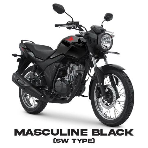 CB VERZA Masculine Black (Spoke Wheel)